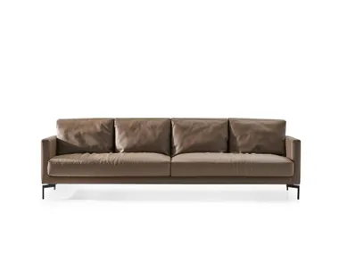 Divano in pelle a 4 posti AIDOS ADDO Furniture