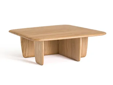Tavolino basso quadrato in rovere ILOSS AMPM