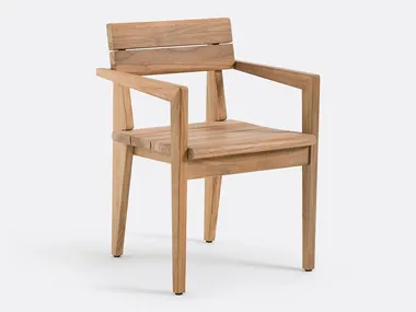 Sedia in teak IZAG AMPM