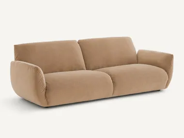 Divano lineare in velluto stonewashed SPOGANO AMPM