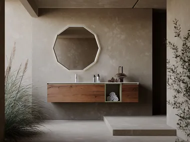 Mobile lavabo sospeso con cassetti RUSTECH RT26 ARTEBA