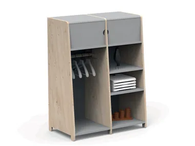 Armadio in MDF ASYMETRY Mathy by Bols