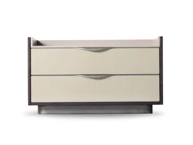 Comodino in legno con cassetti BRIELLE Able
