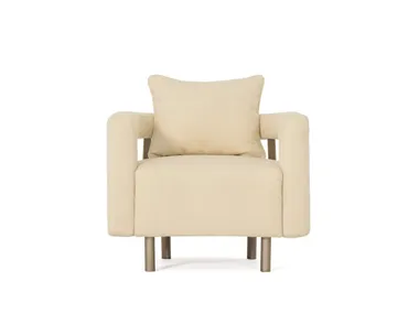 Poltroncina in tessuto con braccioli THOR Able