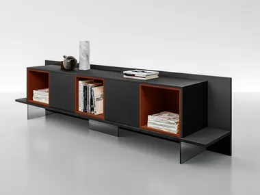 Madia in legno con ante EVOLUTION About Office