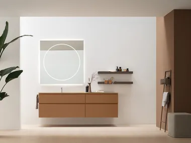 Sistema bagno componibile SLASH - COMPOSIZIONE 01 Arcom