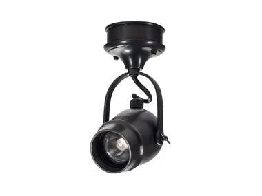 Lampada da soffitto per esterno / lampada da parete per esterno in ottone MICRO ON ROUND BASE Authentage Lighting