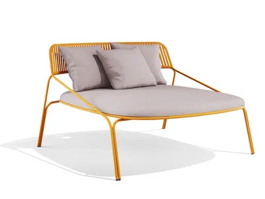 Letto da giardino in acciaio verniciato a polvere JOS BABEL D