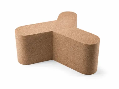 Comodino / tavolino in sughero SLICE BROSS