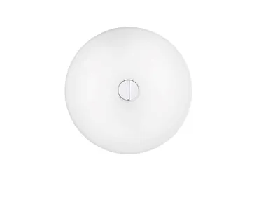 Lampada da parete / lampada da soffitto in vetro BUTTON Flos