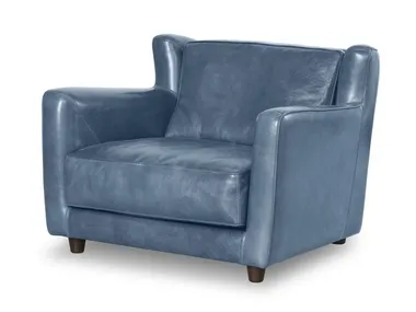 Poltrona in pelle con braccioli BERGÈRE LONGE Baxter