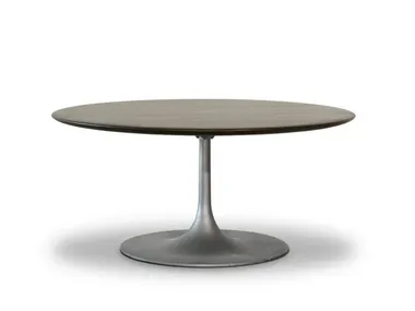 Tavolo rotondo in legno massello BOURGEOIS Baxter
