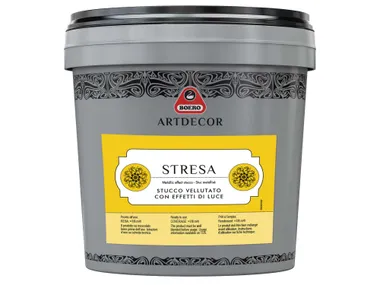 Pittura decorativa con effetti cangianti STRESA Boero