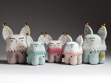 Scultura in ceramica THE FOREST SPIRITS Bosa