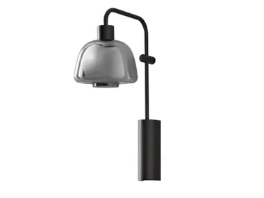 Lampada da parete a LED in vetro borosilicato DREP A/04 Bover