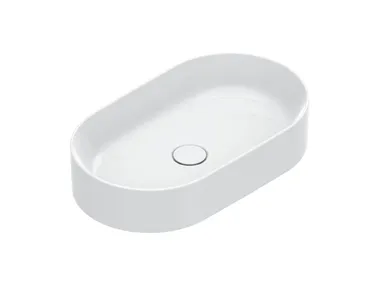 Lavabo da appoggio ovale ZERO 60×35 CERAMICA CATALANO