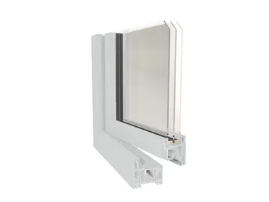 Finestra a battente in PVC SHINE LIGHT Caiframe