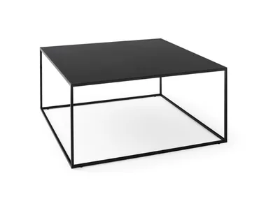 Tavolino quadrato in lamiera THIN Calligaris