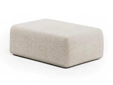 Pouf rettangolare in tessuto CLOUD Capital Collection