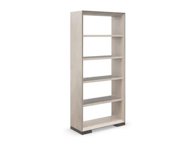 Libreria a giorno autoportante in legno HIGH RISE Caracole