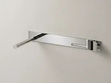 Miscelatore per lavabo a 2 fori a muro in acciaio inox CUT PLUS 03 Ceadesign
