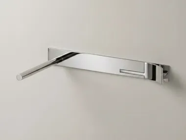Miscelatore da cucina a muro in acciaio inox con deviatore CUT PLUS 96 Ceadesign