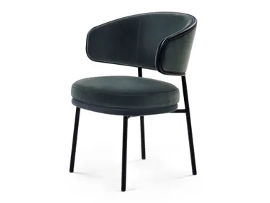 Sedia in tessuto con braccioli ARISTO ClassiCon