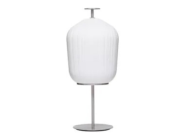 Lampada da terra a LED in alluminio e vetro PLISSÉE ClassiCon