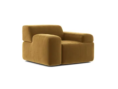 Poltrona in tessuto SOFT STONE SOFA ClassiCon