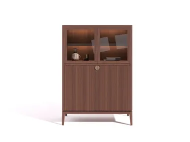 Credenza in legno e vetro con ante a battente SPRING Dash Casa