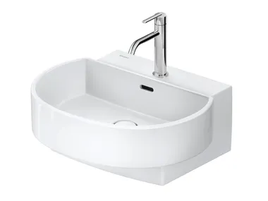 Lavabo sospeso ovale in ceramica BALCOON 241155 / 241160 / 241165 Duravit
