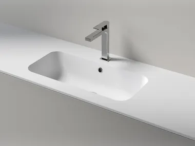 Lavabo rettangolare in pietra DRACO Edoné by Agorà