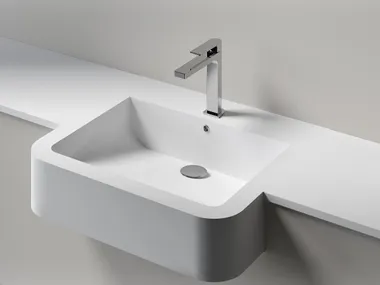 Lavabo rettangolare in pietra PROMETEO Edoné by Agorà