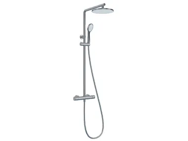Colonna doccia con miscelatore meccanico ROUND Ercos