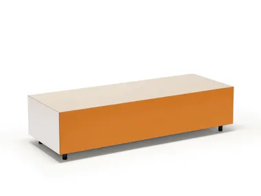 Tavolino basso in compensato BLOC Established&Sons