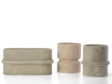 Vaso in cemento alleggerito INNESTI Ethimo