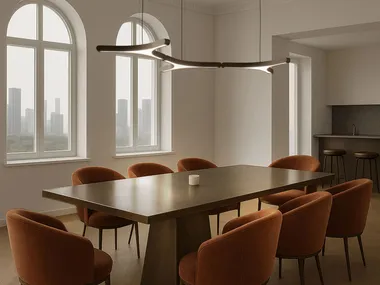 Lampada a sospensione in alluminio e con vetro cattedrale martellato PEGASO PROJECT S3 Euroluce Lampadari
