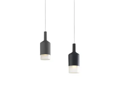 Lampada a sospensione a LED in vetro sabbiato JAM Exenia