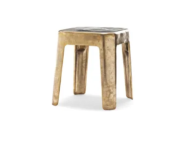 Tavolino da giardino in bronzo MOONLIGHT Exteta