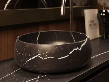 Lavabo da appoggio in marmo MAESTRO FALPER