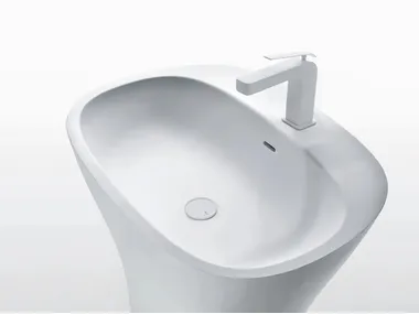 Lavabo freestanding in Cristalplant® SCOOP FALPER