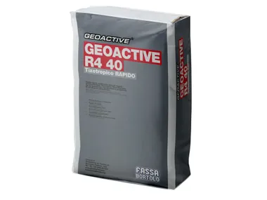 Malta a presa rapida per il ripristino del calcestruzzo GEOACTIVE R4 40 Fassa Bortolo