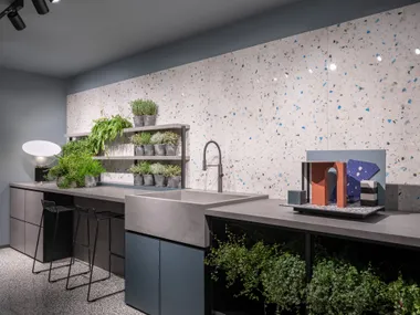 Lastre in gres porcellanato effetto cemento grande formato CEMENT FLORIM stone