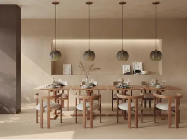 Pavimento/rivestimento in gres porcellanato effetto pietra PURA BEIGE FMG