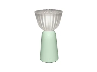Lampada da tavolo a batteria in alluminio SWING Fermob