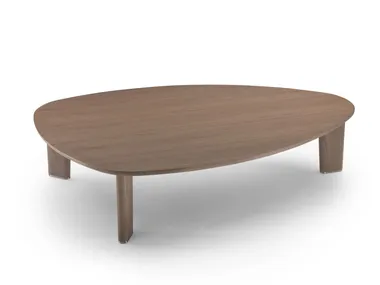Tavolino basso in legno ARNOLD Flexform