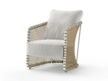 Poltrona da giardino con braccioli OASIS Flexform