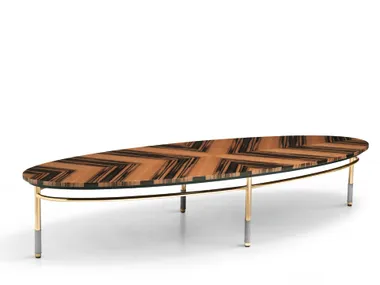 Tavolino ovale in legno TOBIA Former In Italia