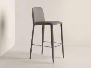 Sgabello da bar imbottito ELF B Frag