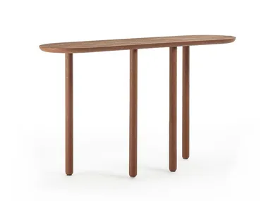 Consolle ovale in legno ROLL-O Frigerio